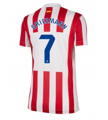 Atletico Madrid Antoine Griezmann #7 Hjemmebanetrøje Dame 2025-26 Kortærmet